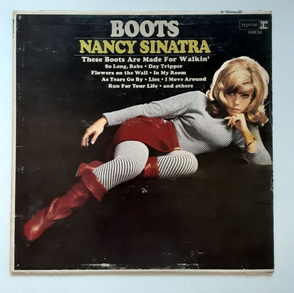🌻SOLD🌻 Nancy Sinatra Boots 60s Pop Rock Vinyl Record LP